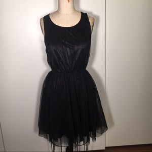 Black Tulle Dress